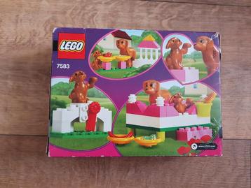 Lego Belvilla 7583 - speels hondje beschikbaar voor biedingen