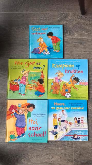 5 leuke boeken van Vivan den Hollander en Dagmar Stam beschikbaar voor biedingen