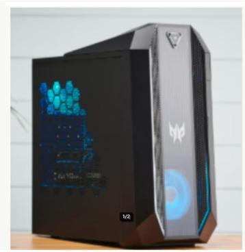 Game PC, Core i5-11400F, RTX 2060 SUPER, 16GB RAM, (1.25TB)  beschikbaar voor biedingen