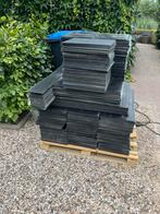 Zwarte pvc platen, Doe-het-zelf en Verbouw, Ophalen, Zo goed als nieuw
