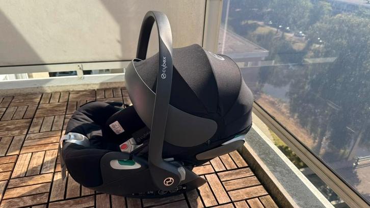 Cybex Cloud Z2 i-Size / Deep Black-black + Car Seat Adapters, Kinderen en Baby's, Autostoeltjes, Zo goed als nieuw, Overige merken