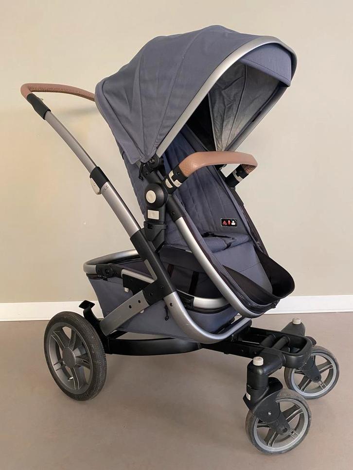 Joolz Geo kinderwagen combiwagen, blauw/grijs, accessoires, Kinderen en Baby's, Kinderwagens en Combinaties, Zo goed als nieuw