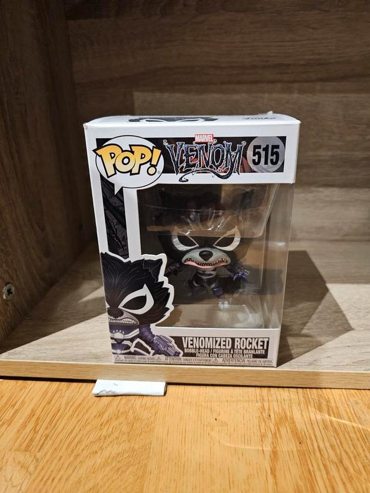 Funko pop - Venomized Rocket, Verzamelen, Poppetjes en Figuurtjes, Zo goed als nieuw, Ophalen of Verzenden