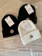 Zwarte moncler muts, Kleding | Heren, Ophalen of Verzenden, Zo goed als nieuw, Overige maten, Muts
