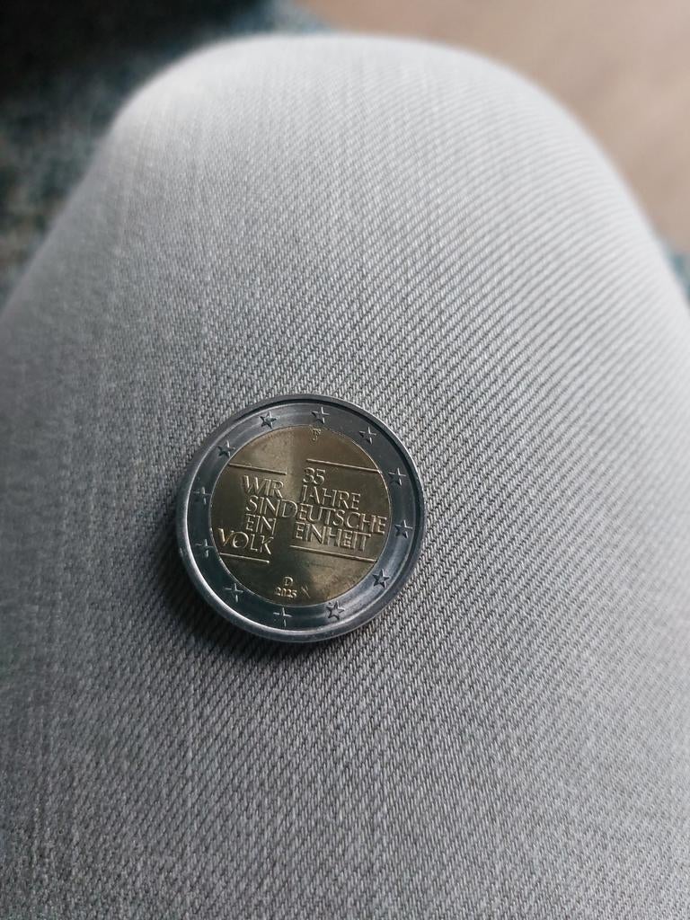 Euro munt  35 jaar Duitse eenheid, Postzegels en Munten, Munten | Europa | Euromunten, Ophalen of Verzenden, Duitsland, 2 euro