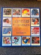 Harrison, Hazel - Acrylverftechnieken, Boeken, Ophalen of Verzenden, Zo goed als nieuw, Tekenen en Schilderen