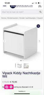 Vipack nachtkastje kind, Minder dan 45 cm, Ophalen of Verzenden, Zo goed als nieuw, Minder dan 55 cm