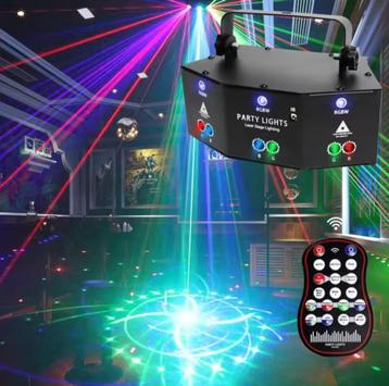 9 eye laser en RGBW LED DMX lichteffect beschikbaar voor biedingen