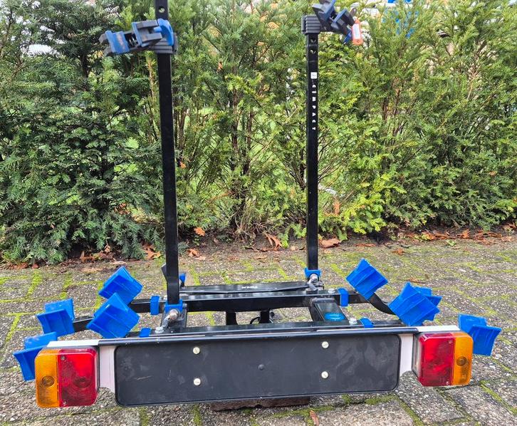 Tacx Fietsendrager voor 2 Fietsen, Auto diversen, Fietsendragers, Gebruikt, Trekhaakdrager, 2 fietsen, Ophalen