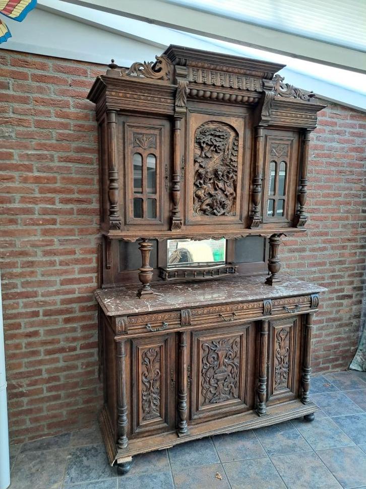 Kast antiek, Antiek en Kunst, Antiek | Meubels | Kasten, Ophalen