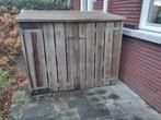 Kliko kast / container ombouw voor 2 grote kliko's, Tuin en Terras, Ophalen, Gebruikt, Hout, Containerberging