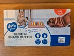 Houten snack puzzel voor hond/kat, Dieren en Toebehoren, Hondenspeelgoed, Ophalen of Verzenden, Zo goed als nieuw, Intelligentiespeelgoed