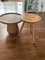 Bijzet tafel en krukje!, Minder dan 55 cm, Gebruikt, Rond, Ophalen
