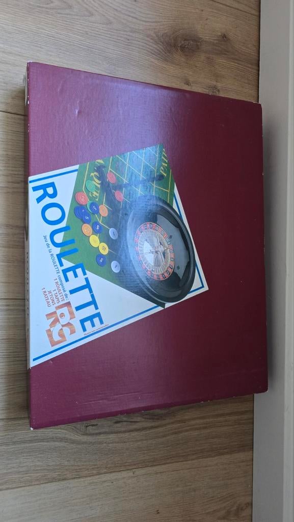 Roulette spel - Compleet met accessoires, Gebruikt, Onbekend, Ophalen of Verzenden, Vijf spelers of meer