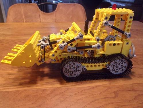 Lego Technic 856-1 Bulldozer uit 1979, Kinderen en Baby's, Speelgoed | Duplo en Lego, Gebruikt, Lego, Complete set, Ophalen of Verzenden