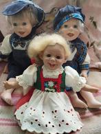 Lot 3 vintage poppen, Verzamelen, Poppen, Ophalen of Verzenden, Gebruikt, Pop