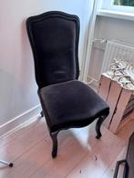Zwarte eetkamerstoelen, Ophalen, Gebruikt, Zwart, Drie