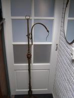 staande schemerlamp armatuur met bronzen details zonder kap., Huis en Inrichting, Gebruikt, 75 cm of meer, Metaal, Antiek