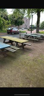 Eikenhouten picknicktafel!, Ophalen, Gebruikt, Hout