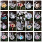 Oude antiek vintage kerstballen deukballen kerkje komeet, Diversen, Kerst, Gebruikt, G, T, Ophalen of Verzenden