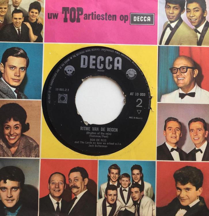 DBRNC  Rob de Nijs 6 singles  €15 ook los te koop, Cd's en Dvd's, Vinyl Singles, Gebruikt, Single, Nederlandstalig, 7 inch, Ophalen of Verzenden