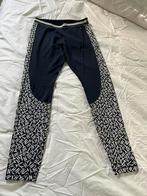Sportlegging Tommy Hilfiger L blauw wit logo, Kleding | Dames, Sportkleding, Verzenden, Zo goed als nieuw, Maat 38/40 (M), Blauw