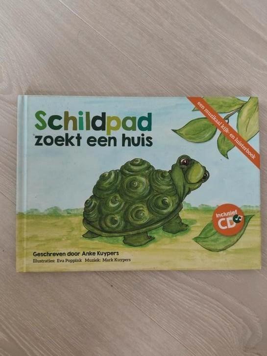 Schildpad zoekt een huis - Anke Kuypers, Boeken, Kinderboeken | Baby's en Peuters, Zo goed als nieuw, 2 tot 3 jaar, Ophalen of Verzenden