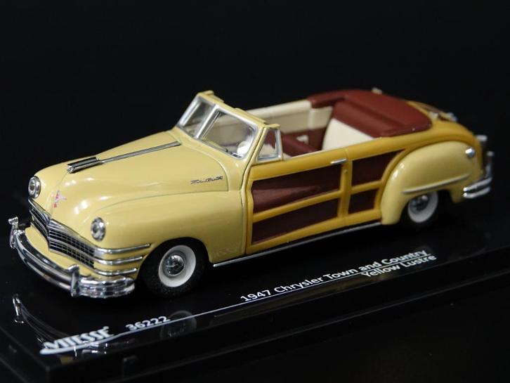 Vitesse 1:43 1947 Chrysler Town and Country convertible, Hobby en Vrije tijd, Modelauto's | 1:43, Nieuw, Auto, Overige merken