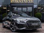 Audi A3 Sportback 45 TFSI e S-Line|PANO|ACC|MATRIX|B&O|18'', Gebruikt, 4 cilinders, Leder en Stof, Zwart