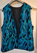 Dames Gilet - Stijlvol en Uniek!, Kleding | Dames, Bodywarmers, Maat 38/40 (M), Blauw, Ophalen of Verzenden, Onbekend