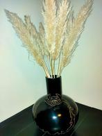 Mooie grote zwarte zware vaas hoogte 50 cm. Breedte 40 cm, Ophalen, Zo goed als nieuw, Zwart, Minder dan 50 cm