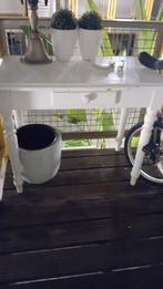 Sidetable, Huis en Inrichting, Tafels | Bijzettafels, Gebruikt, Ophalen of Verzenden, 75 cm of meer, 60 cm of meer