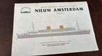 Scaldis bouwplaat Nieuw Amsterdam 1:350, Ophalen of Verzenden, Zo goed als nieuw, Boek of Tijdschrift