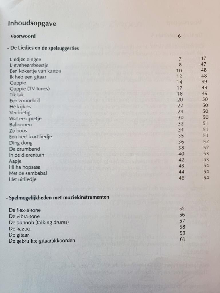 De Liedjesspeeltuin 3 - Dirk Scheele, Ophalen of Verzenden, Zo goed als nieuw, Thema, Piano