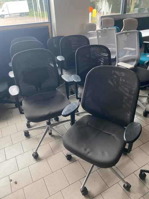 7x Vitra Meda 2 Bureaustoel - Comfortabel en Ergonomisch, Huis en Inrichting, Bureaustoelen, Zo goed als nieuw, Zwart, Ergonomisch