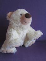 KIKA Knuffel BEER MET KRAAL OGEN. 30 CM. ROOMWIT **Nieuw**, Ophalen of Verzenden, Nieuw, Beer