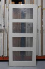 Binnendeur met Glas Opdek en Stomp, Nieuw, Schuifdeur, 80 tot 100 cm, Ophalen of Verzenden