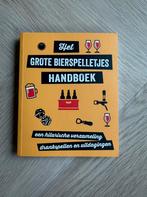 Het Grote Bierspellen Handboek Hét boek voor elk feestje!, Verzenden, Zo goed als nieuw, Overige typen