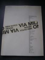 via melano--new dutch design, Ophalen of Verzenden, Gelezen, Overige onderwerpen