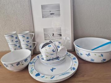Mepal servies Janneke Brinkman flowers 4pers  beschikbaar voor biedingen