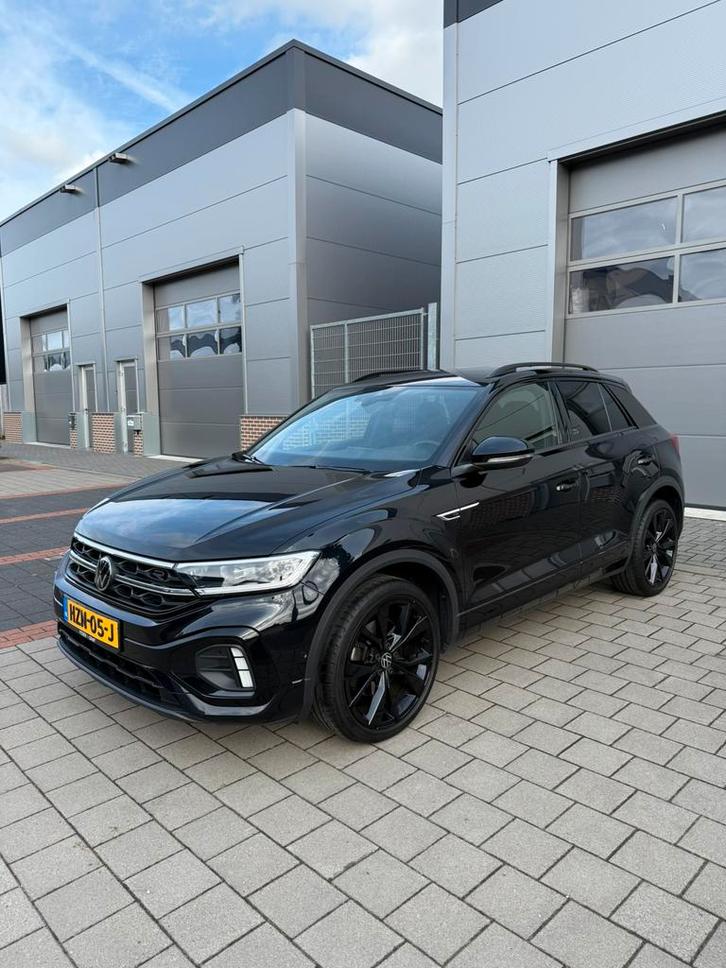 Volkswagen T-Roc 1.5 TSI 150pk 7-DSG 2022 Full Black, Auto's, Volkswagen, Particulier, T-Roc, ABS, Adaptieve lichten, Adaptive Cruise Control