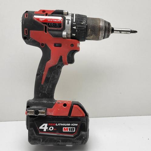 Milwaukee M18 CBLPD Accu Boorschroefmachine, Doe-het-zelf en Verbouw, Gereedschap | Boormachines, Gebruikt