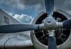 foto afdruk vliegtuig glanzend aluminum dibond, Ophalen of Verzenden, 1960 tot 1980, Zo goed als nieuw, Overige onderwerpen