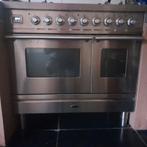 boretti fornuis 90cm met 2 ovens, Ophalen, Gebruikt, 60 cm of meer, Gas