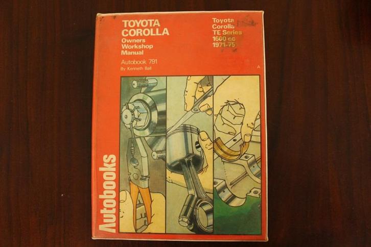 Toyota Corolla TE series 1971 - 1975 owner's workshop manual, Auto diversen, Handleidingen en Instructieboekjes, Ophalen of Verzenden