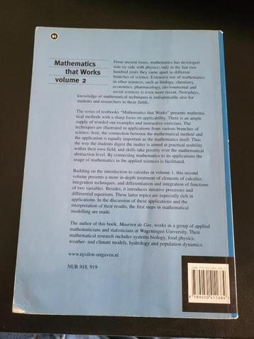 Mathematics that Works, Volume 3 - Vectors and Matrices  beschikbaar voor biedingen