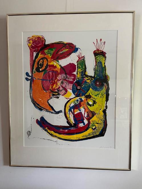 Jan te Wierik - zeefdruk, Antiek en Kunst, Kunst | Litho's en Zeefdrukken, Ophalen