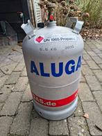 Alugas lichtgewicht gasfles met vulling, Ophalen of Verzenden, Gebruikt, Alugas