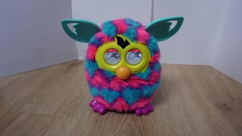 Furby Boom roze, blauw en paars hartjes patroon, Kinderen en Baby's, Speelgoed | Overig, Zo goed als nieuw, Meisje, Ophalen of Verzenden