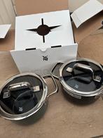 Nieuwe WMF Fusiontec pannen Ø16 - 2 kleuren, Huis en Inrichting, Keuken | Potten en Pannen, Inductieplaat, Nieuw, Rvs, Ophalen